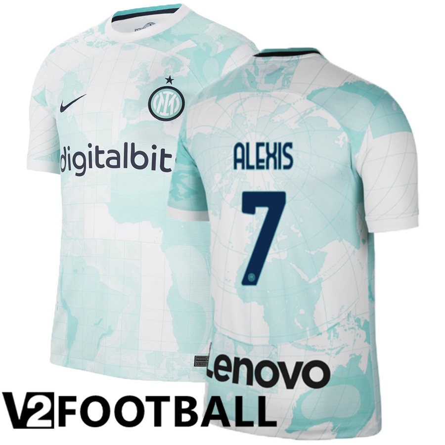 Inter Milan (Alexis 7) Away Shirts 2022/2023