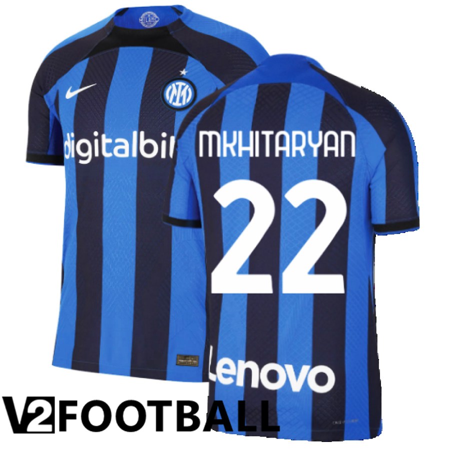 Inter Milan (Mkhitaryan 22) Home Shirts 2022/2023