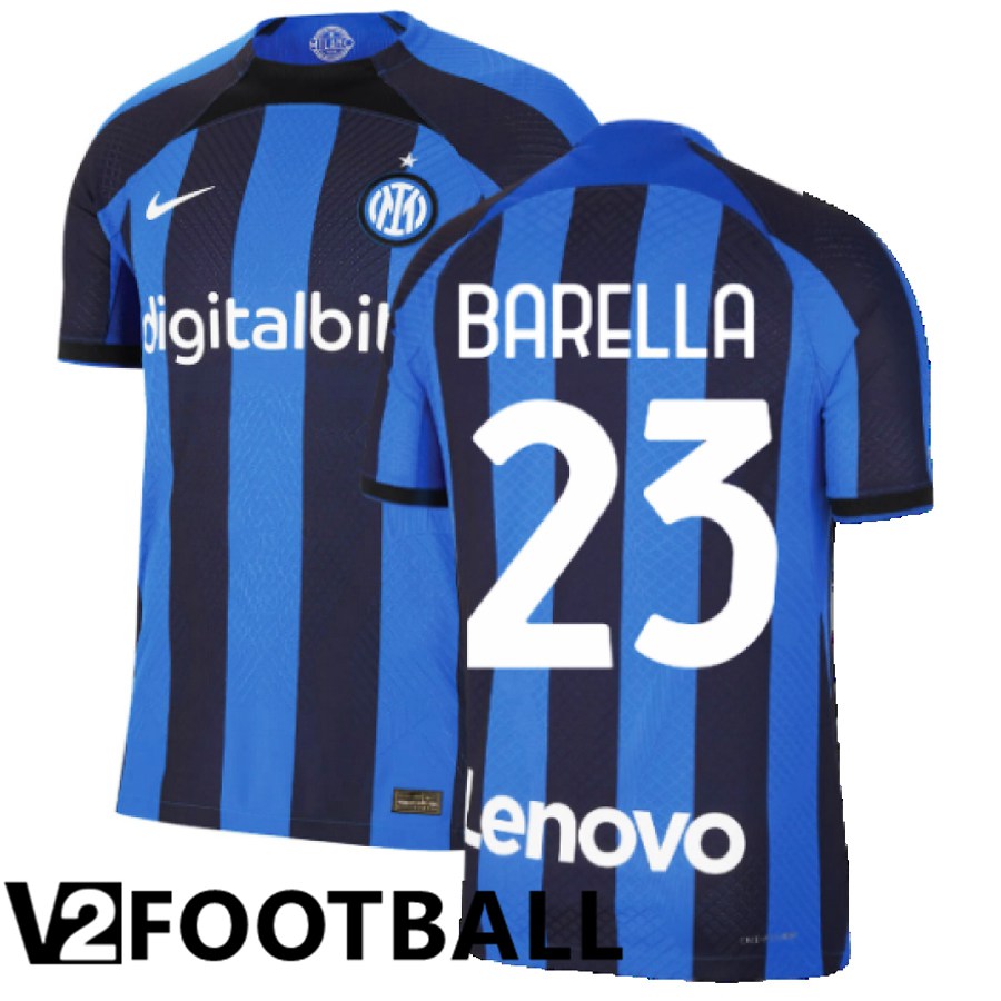 Inter Milan (Barella 23) Home Shirts 2022/2023