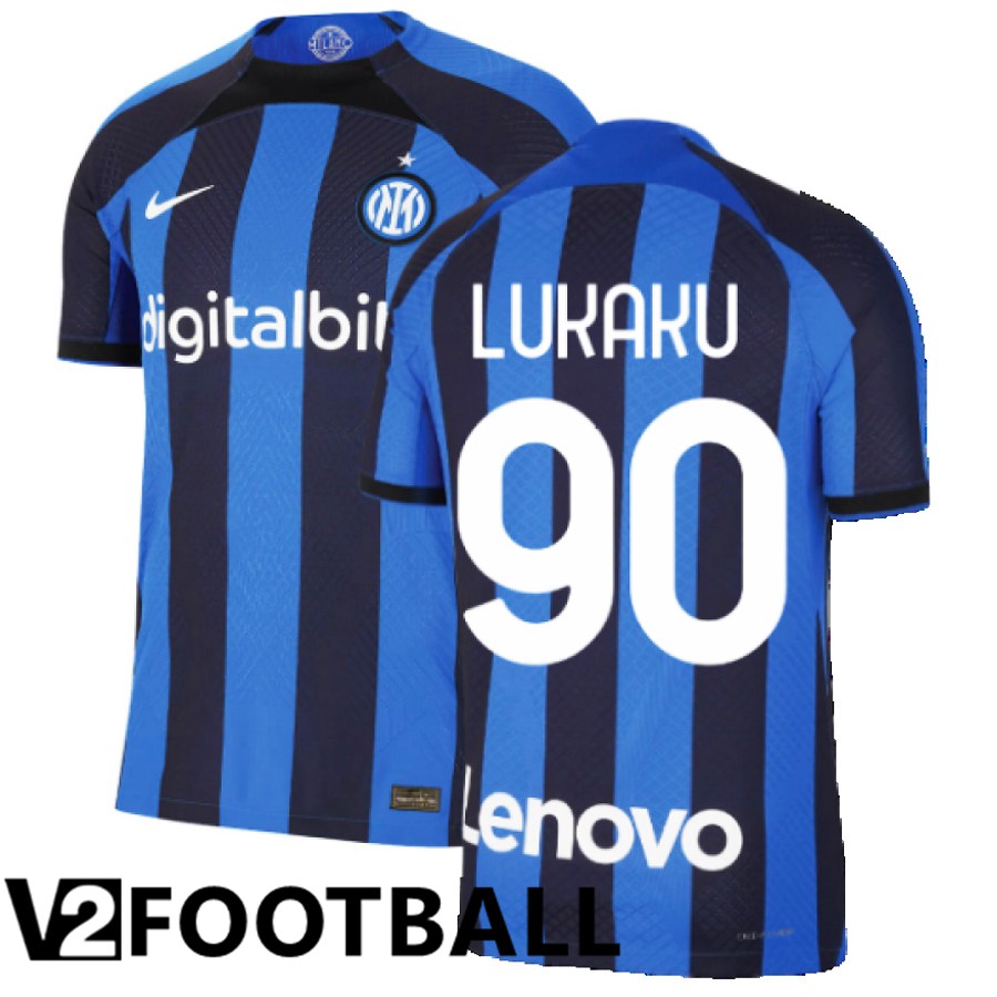 Inter Milan (Lukaku 90) Home Shirts 2022/2023