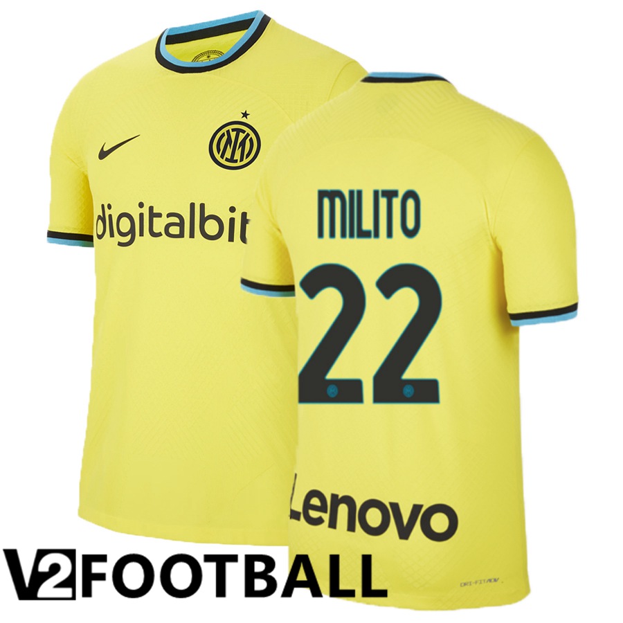 Inter Milan (Milito 22) Third Shirts 2022/2023