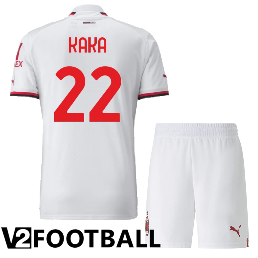 AC Milan (Kaka 22) Kids Away Shirts 2022/2023