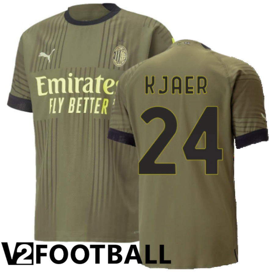 AC Milan (Kjaer 24) Third Shirts 2022/2023