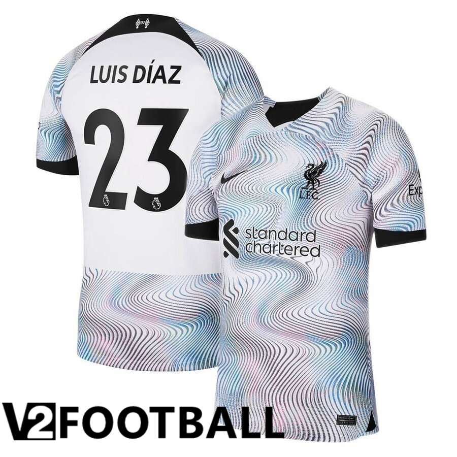 FC Liverpool（LUISDIAZ 23）Away Shirts 2022/2023