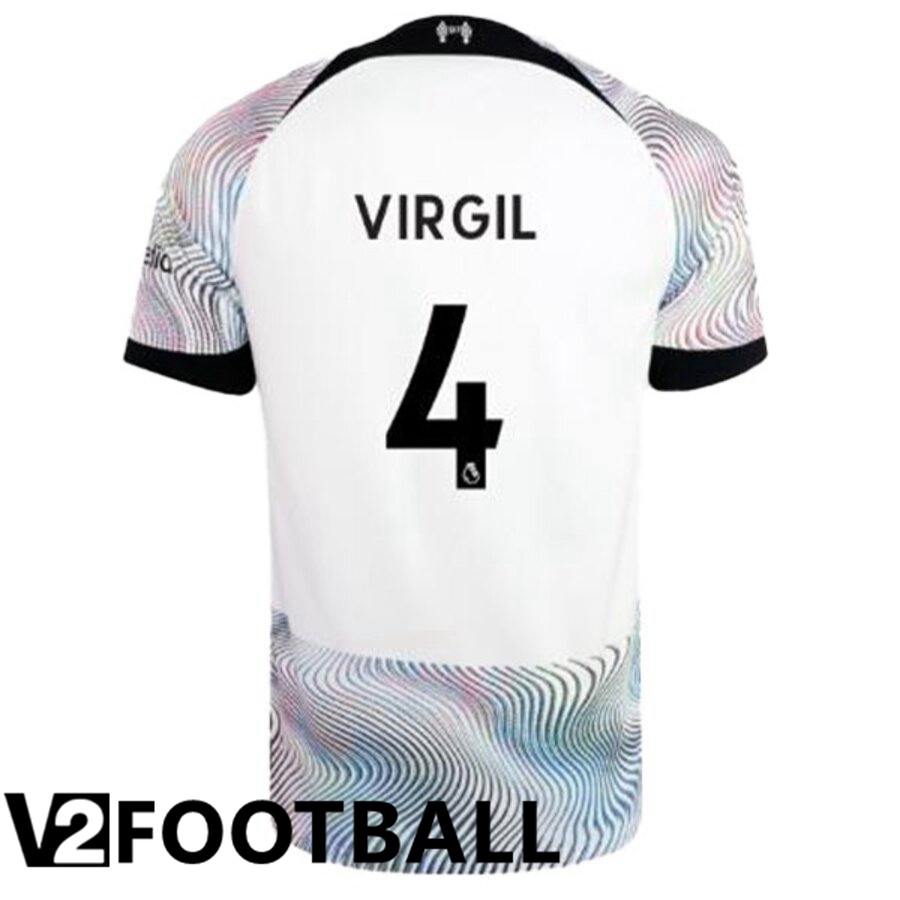 FC Liverpool（VIRGIL 4）Away Shirts 2022/2023
