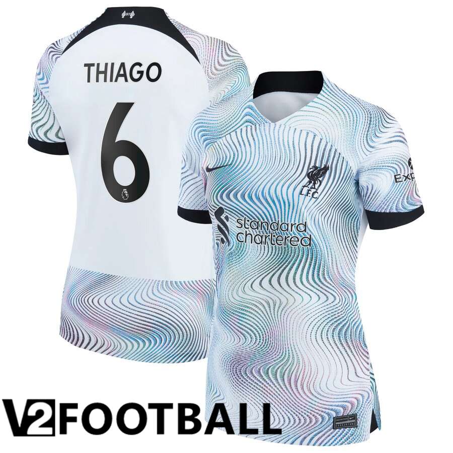 FC Liverpool（THIAGO 6）Womens Away Shirts 2022/2023