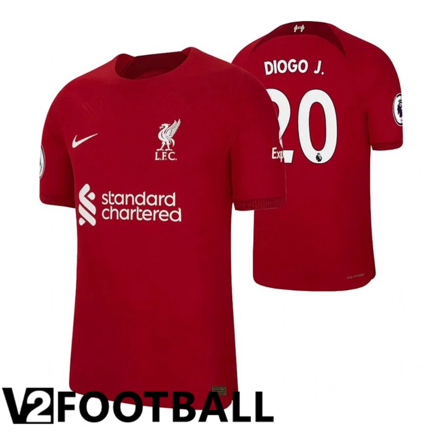 FC Liverpool（DIOGOJ 20）Home Shirts 2022/2023