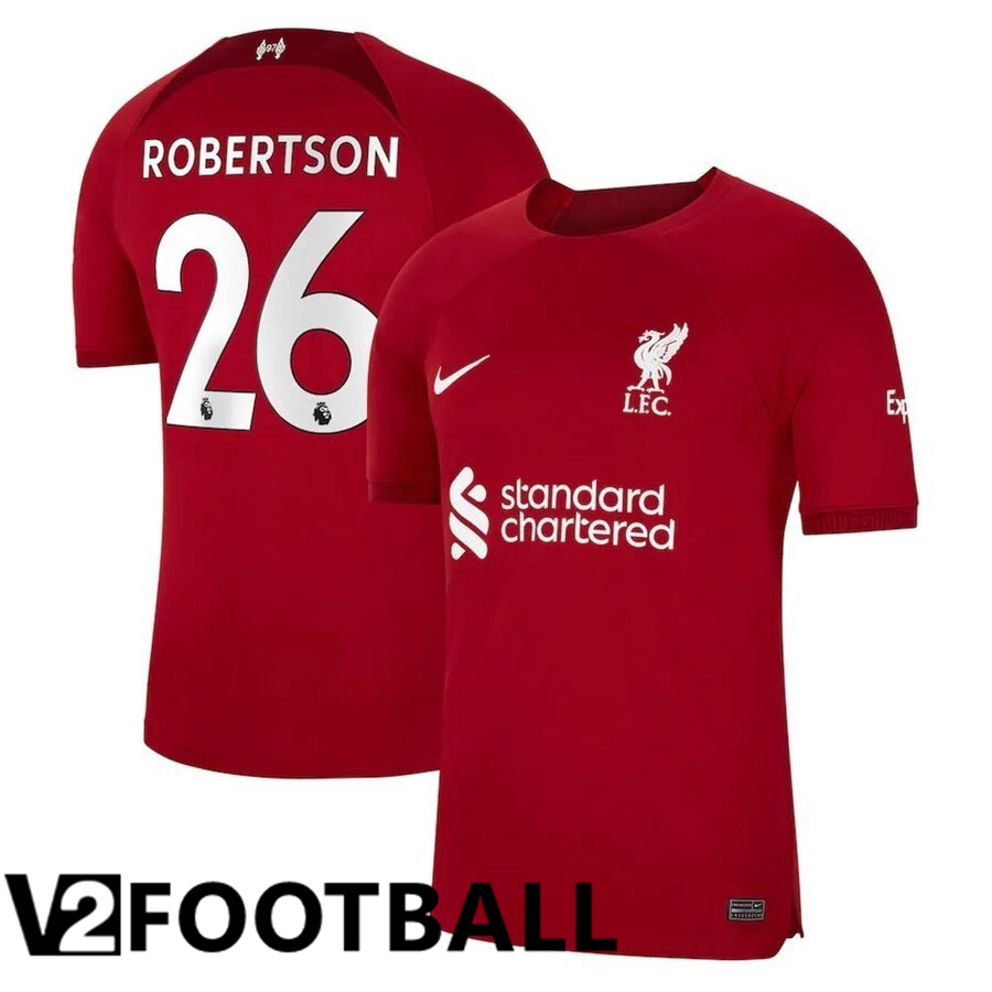 FC Liverpool（ROBERTSON 26）Home Shirts 2022/2023
