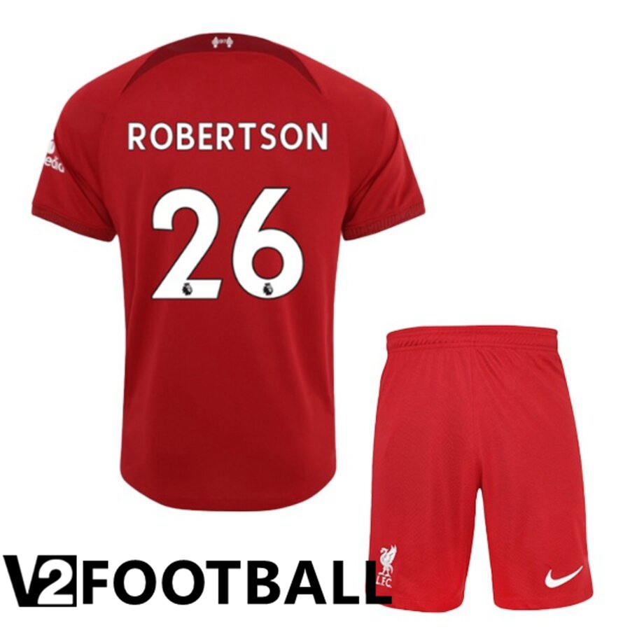 FC Liverpool（ROBERTSON 26）Kids Home Shirts 2022/2023