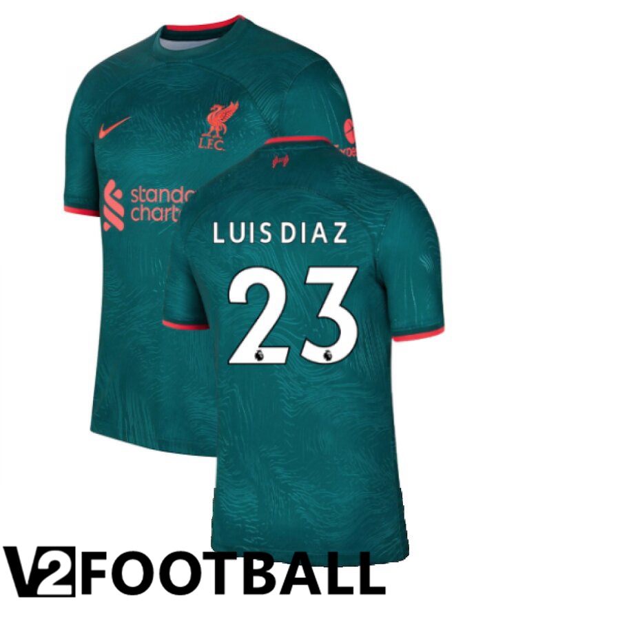 FC Liverpool（LUISDIAZ 23）Third Shirts 2022/2023