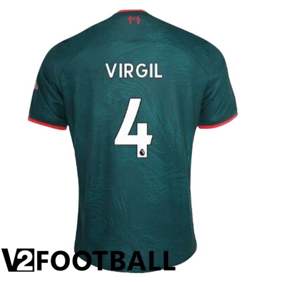 FC Liverpool（VIRGIL 4）Third Shirts 2022/2023