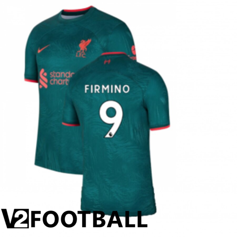 FC Liverpool（FIRMINO 9）Third Shirts 2022/2023