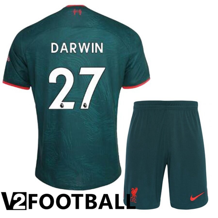 FC Liverpool（DARWIN 27）Kids Third Shirts 2022/2023