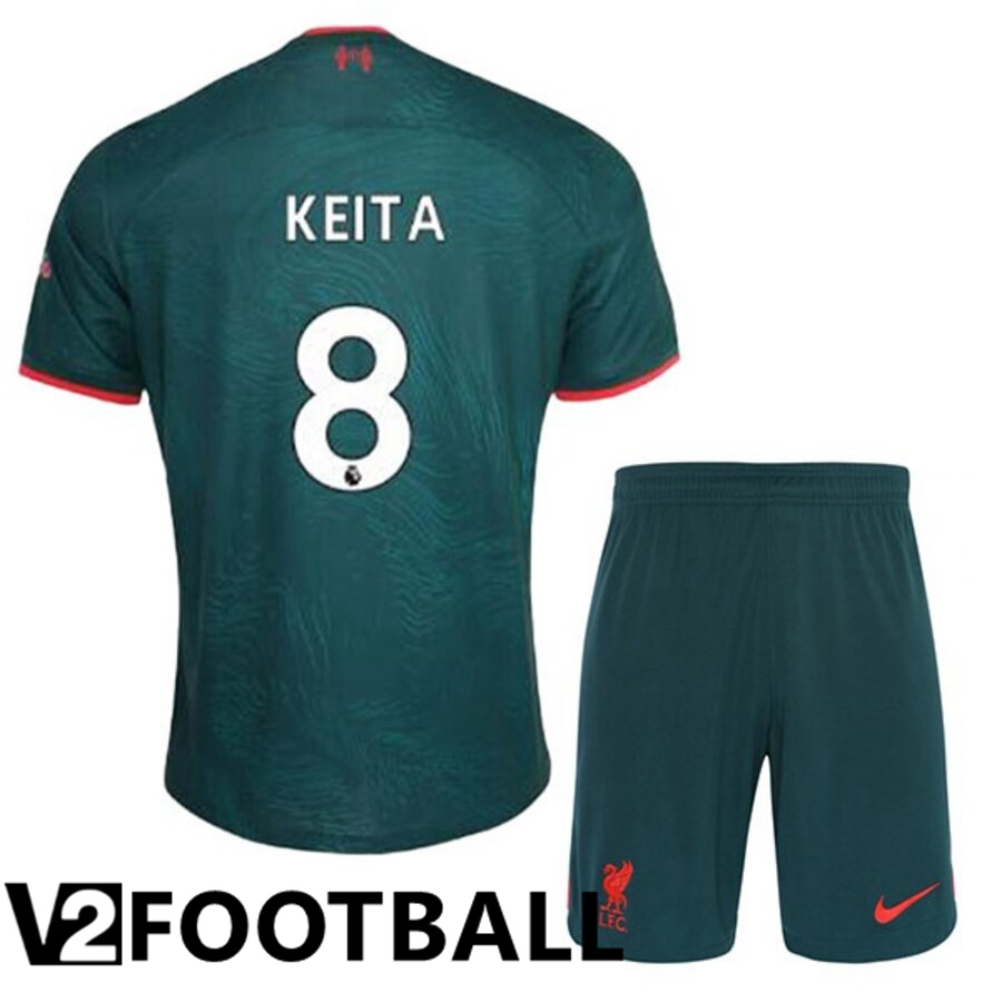 FC Liverpool（KEITA 8）Kids Third Shirts 2022/2023