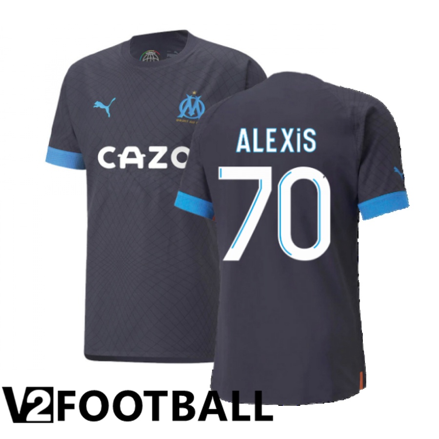 Olympique Marseille (Alexis 70) Away Shirts 2022/2023