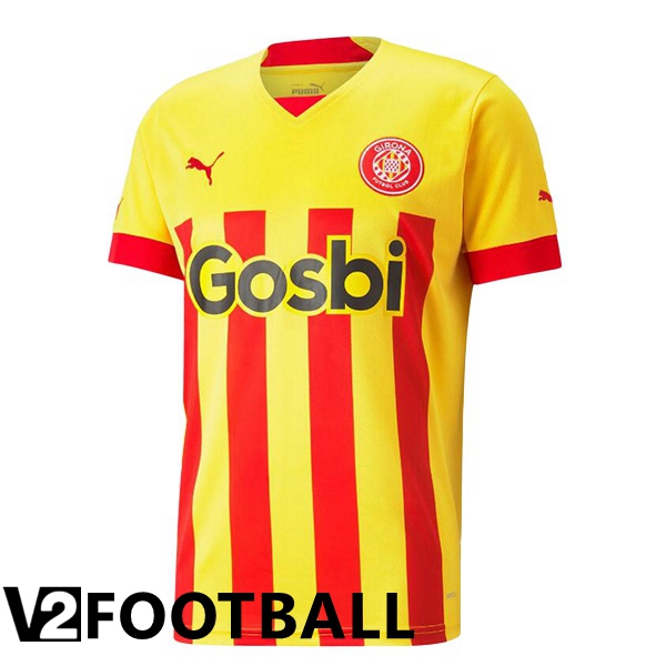 FC Girona Away Shirts Yellow 2022 2023