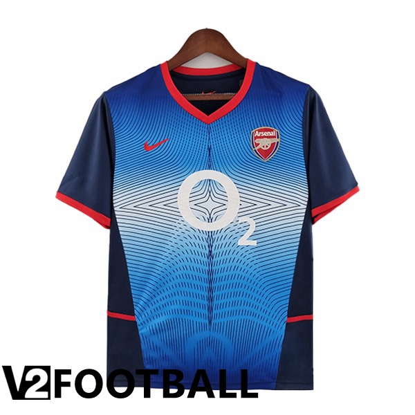 Arsenal Retro Away Shirts Blue 2002-2004
