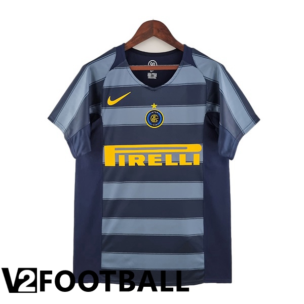 Inter Milan Retro Third Shirts Blue 2004-2005
