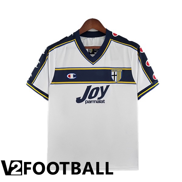 Parma Calcio Retro Away Shirts White 2001-2002
