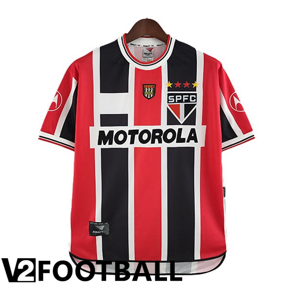 Sao Paulo FC Retro Away Shirts Red 2000