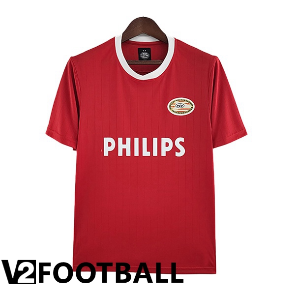 PSV Eindhoven Retro Home Shirts Red 1988-1989
