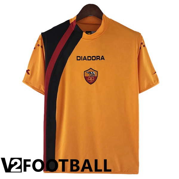 AS Roma Retro Home Shirts Orange 2005-2006