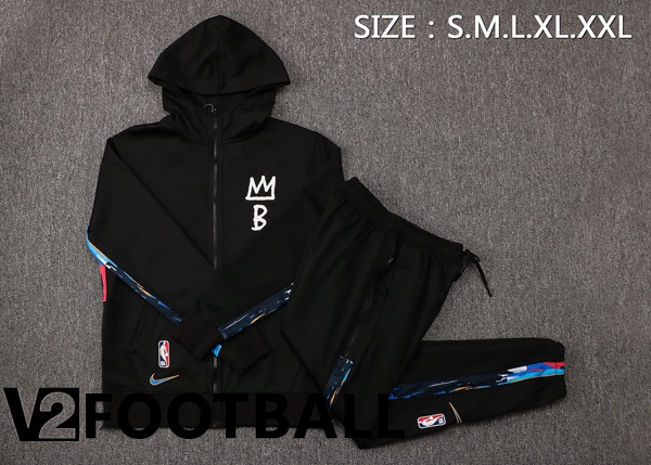 NBA Brooklyn Nets Training Jacket Suit Black 2022/2023