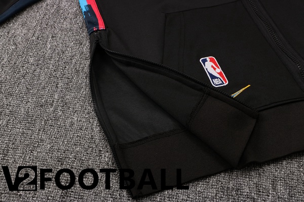NBA Brooklyn Nets Training Jacket Suit Black 2022/2023