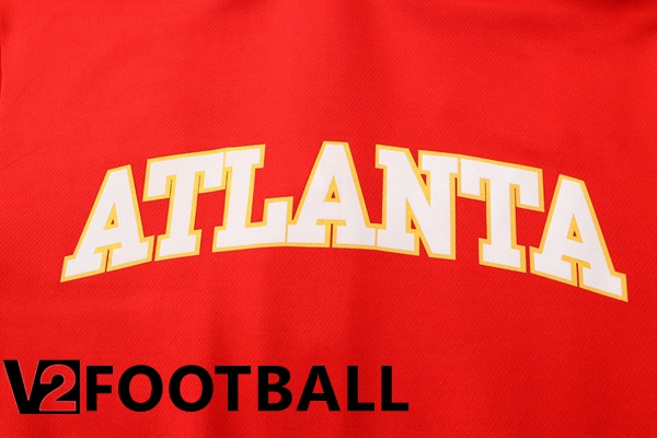 NBA Atlanta Hawks Training Jacket Suit Red 2022/2023