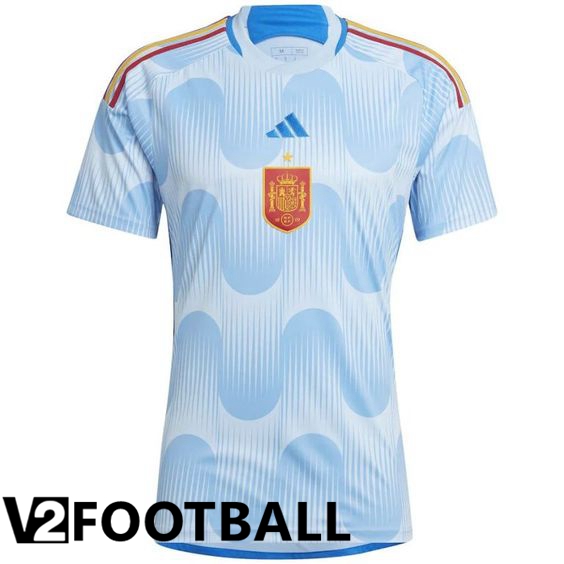 Spain Away Shirts + Shorts World Cup 2022