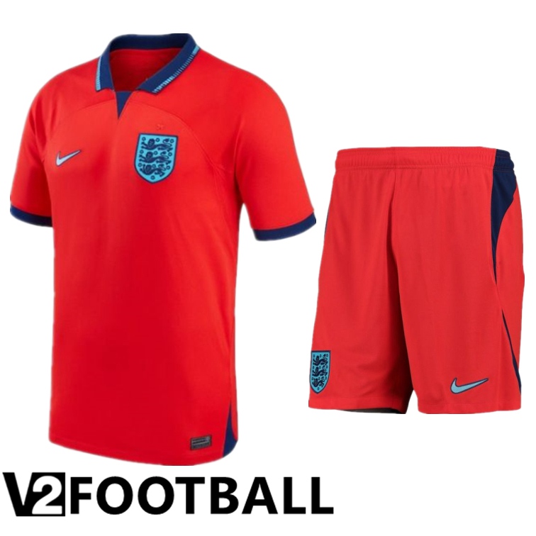 England Away Shirts + Shorts World Cup 2022