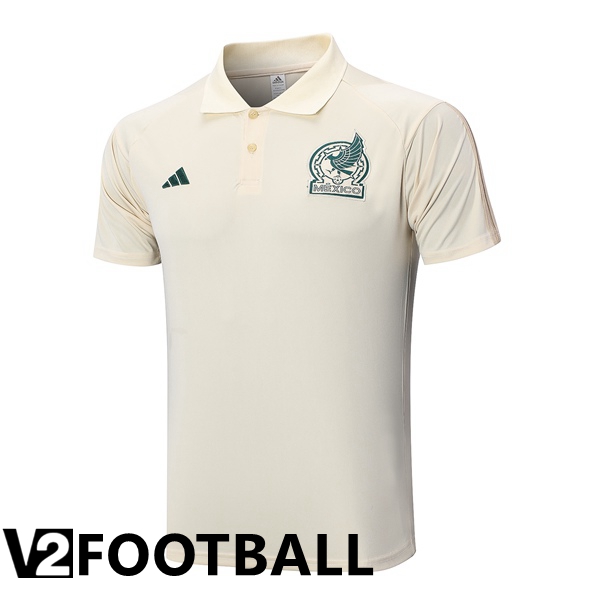 Mexico Soccer Polo Brown 2023/2024