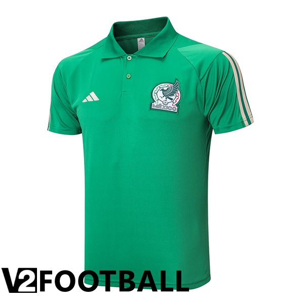 Mexico Soccer Polo Green 2023/2024