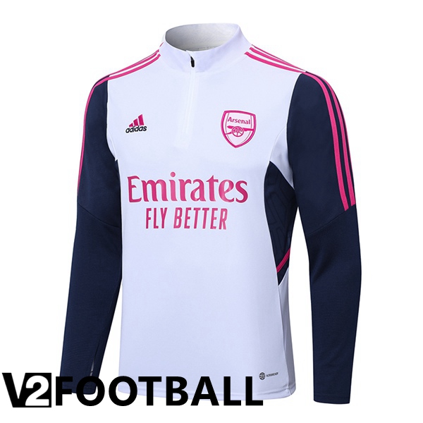 Arsenal Training Sweatshirt White 2023/2024