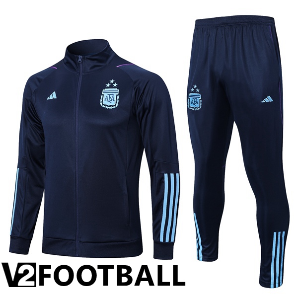 Argentina Training Jacket Suit Royal Bluee 2023/2024