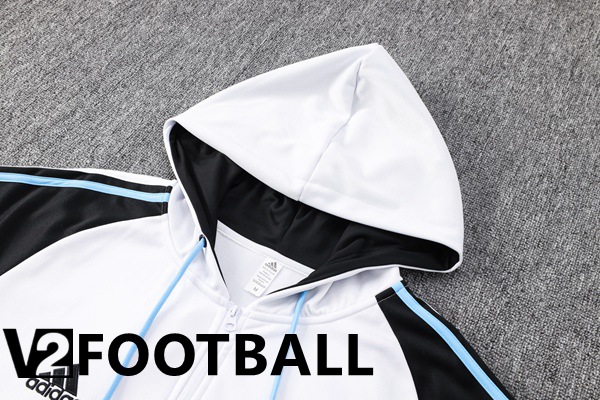 Argentina Training Tracksuit Hoodie White 2023/2024