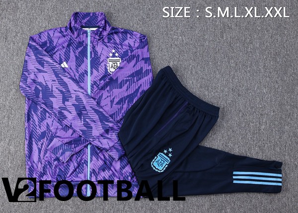 Argentina Training Jacket Suit Purple 2023/2024