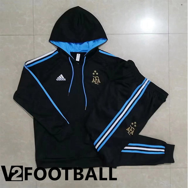 Argentina Training Tracksuit Hoodie Royal Bluee 2023/2024