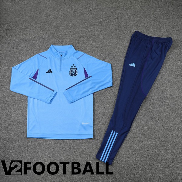 Argentina Training Tracksuit Suit Blue 2023/2024