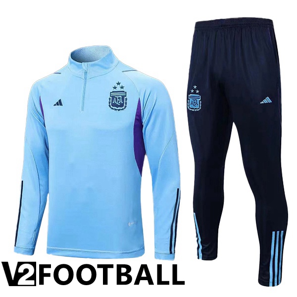 Argentina Training Tracksuit Suit Blue 2023/2024