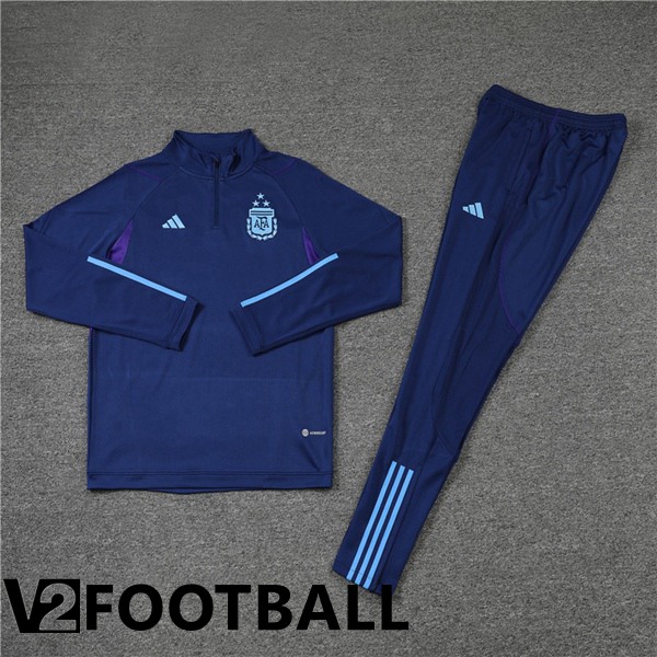 Argentina Training Tracksuit Suit Royal Bluee 2023/2024