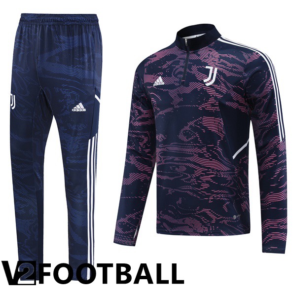 Juventus Training Tracksuit Suit Purple Black 2023/2024