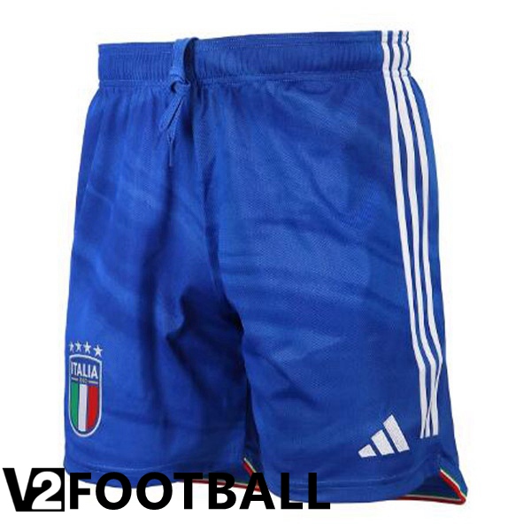 Italy Soccer Shorts Home Blue 2023/2024