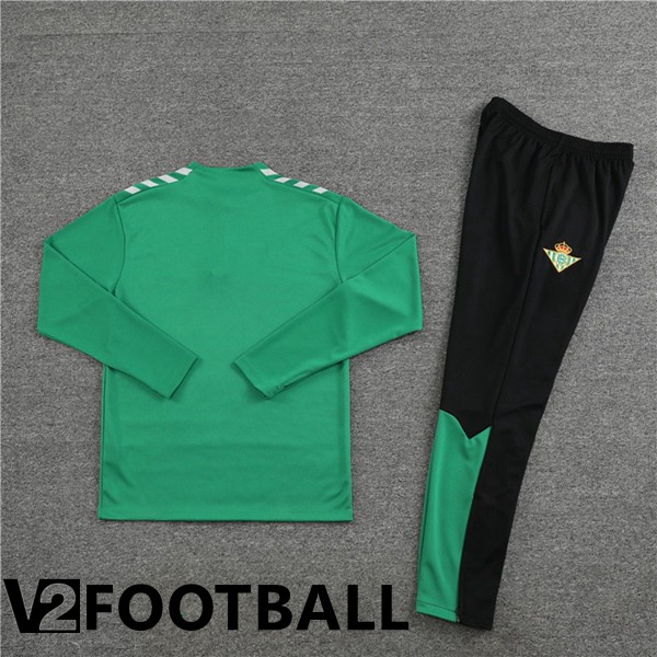 Real Betis Training Tracksuit Suit Green 2023/2024