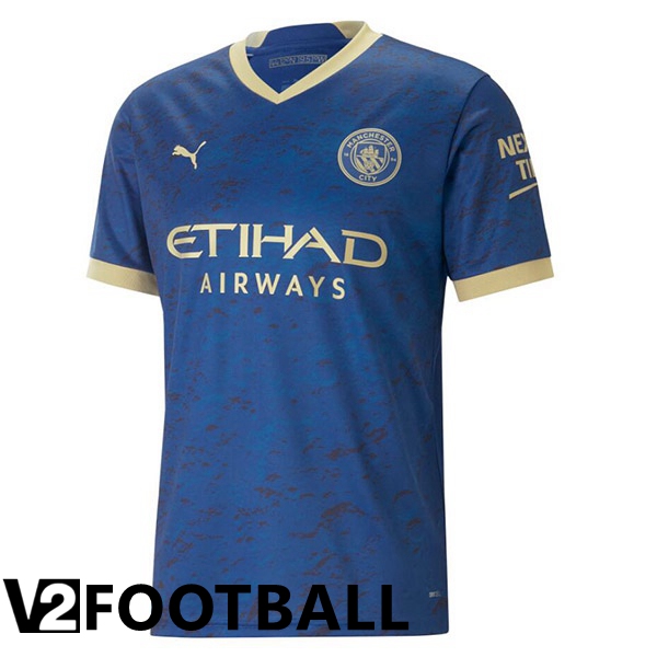 Manchester City Soccer Jersey Special Blue 2022/2023