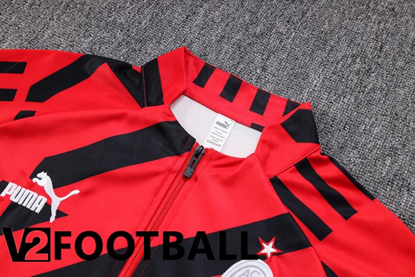 AC Milan Training Jacket Suit Red 2023/2024