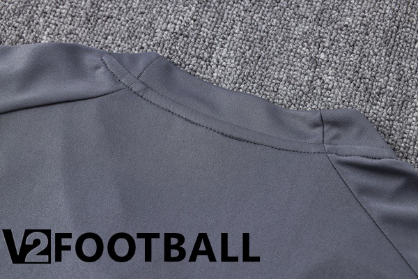 Dortmund BVB Training T Shirt + Shorts Grey 2023/2024