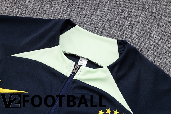 Brazil Training Jacket Suit Royal Bluee 2023/2024