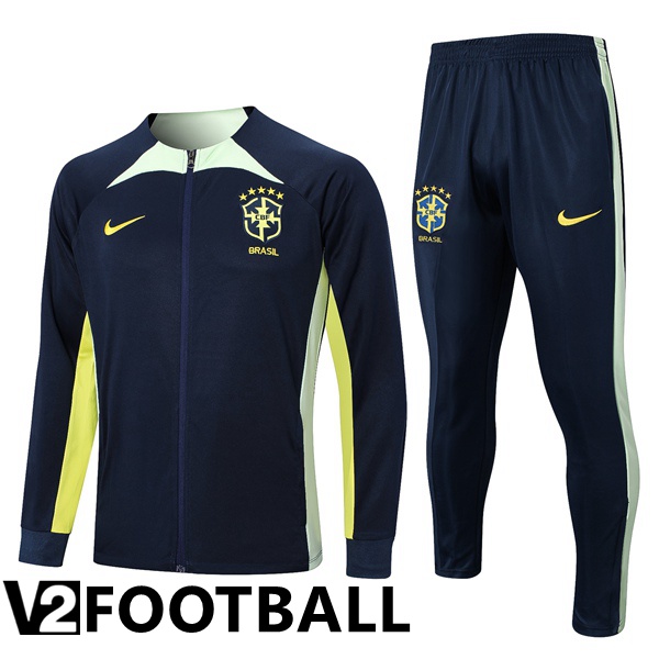 Brazil Training Jacket Suit Royal Bluee 2023/2024
