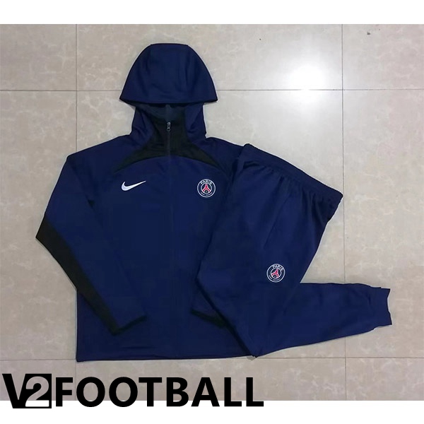 Paris PSG Training Tracksuit Hoodie Royal Bluee 2023/2024